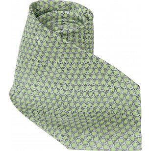 Corbata 100% seda estampada HOWARDS LONDON,tono verde claro